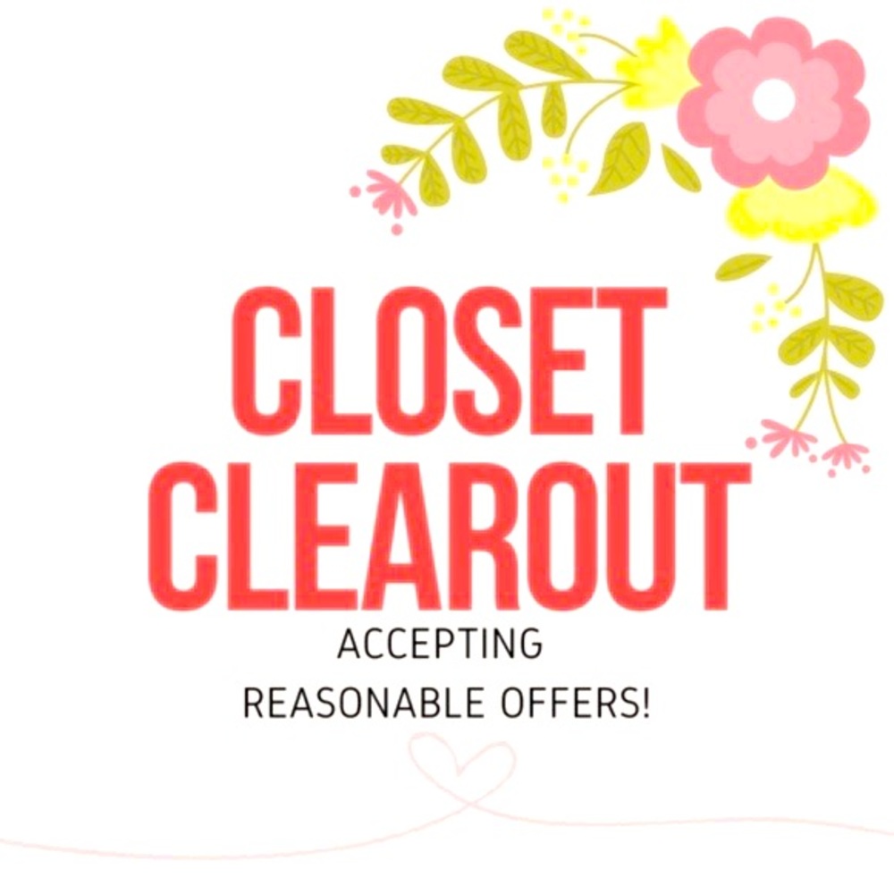 CLOSET CLEAROUT!!!!!!!!!